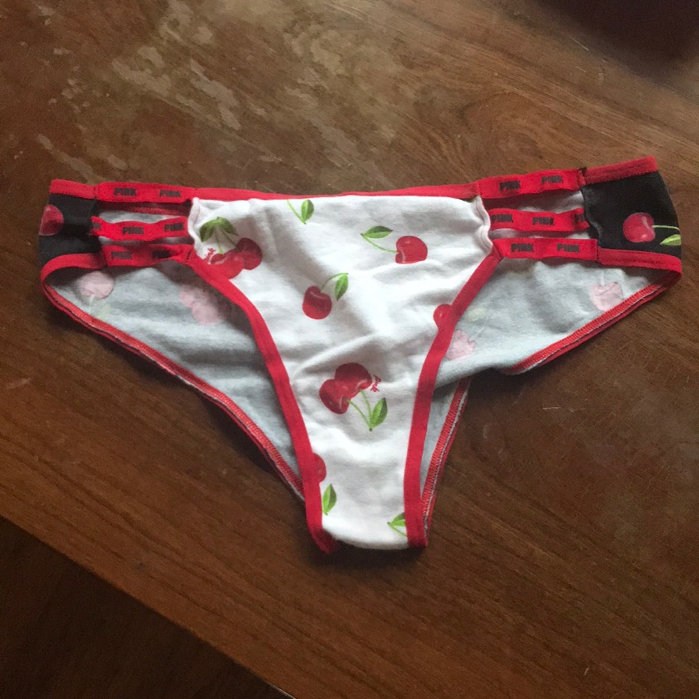 Pink Victoria’s Secret panty
